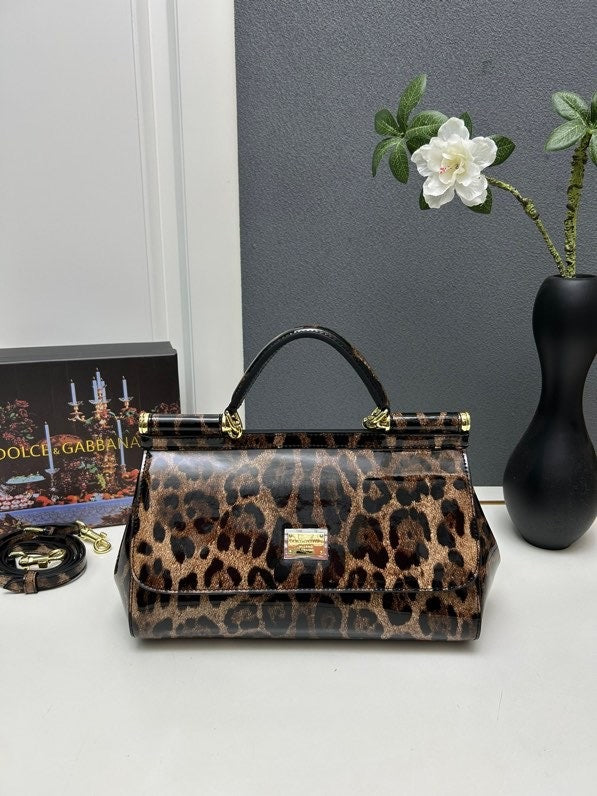 Dolce & Gabbana Devotion Bag - Leopard Print