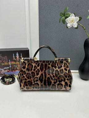 Dolce & Gabbana Devotion Bag - Leopard Print