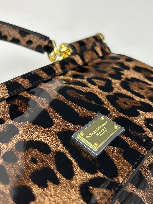 Dolce & Gabbana Devotion Bag - Leopard Print