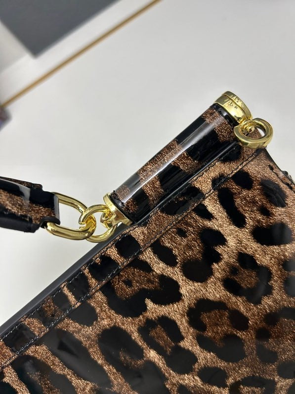 Dolce & Gabbana Devotion Bag - Leopard Print