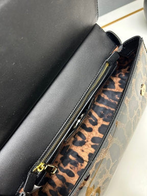 Dolce & Gabbana Devotion Bag - Leopard Print