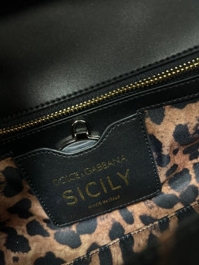 Dolce & Gabbana Devotion Bag - Leopard Print