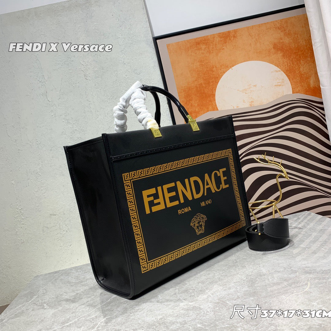 Fendi x Versace "Fendace" Tote Bag